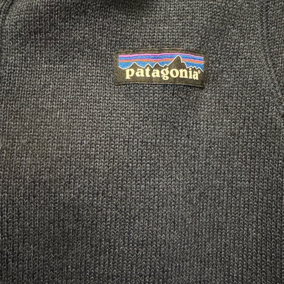 Patagonia Adult Navy Blue Zip-Front Vest - Picture 2 of 7